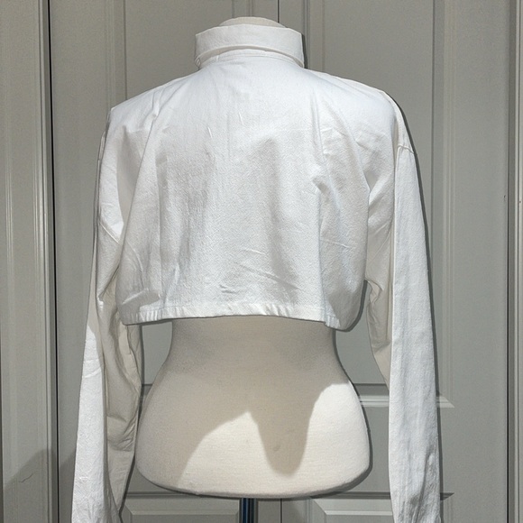 Vintage Floral/Pinstripe Button Down - Picture 12 of 14